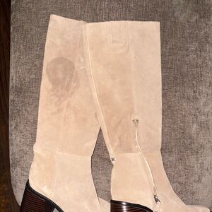 Sam Edelman Light Tan Over the Knee Boots